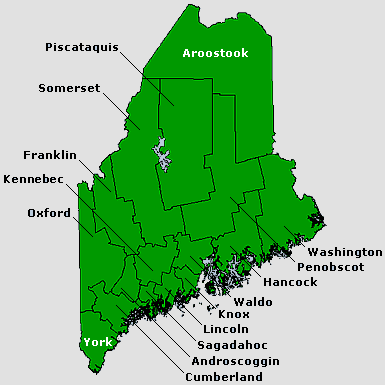 Map by County