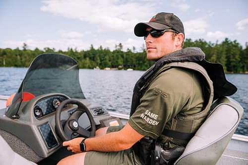Learn about Game Warden Kris MacCabe